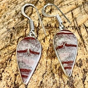 Wave Dolomite Earrings 1 1/2”